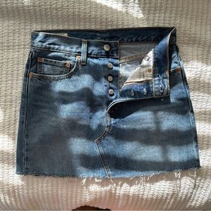 Levi’s Premium Denim Mini Skirt - Size 27